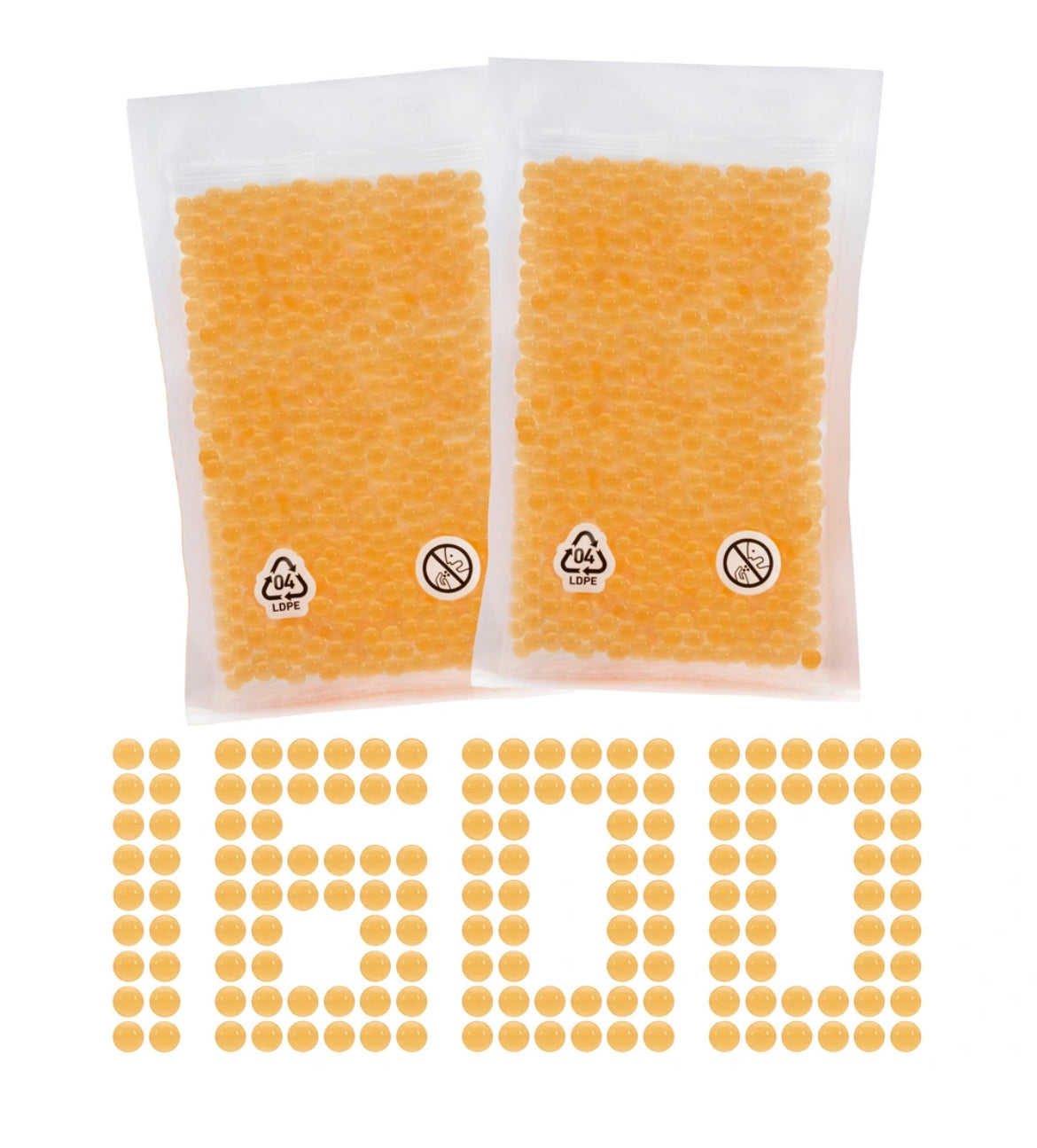NERF Pro Gelfire 1600 Rounds Refill Pack