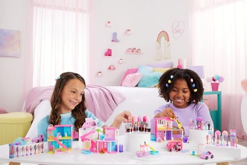 Barbie Mini BarbieLand Dreamhouse with Pink Dress Doll