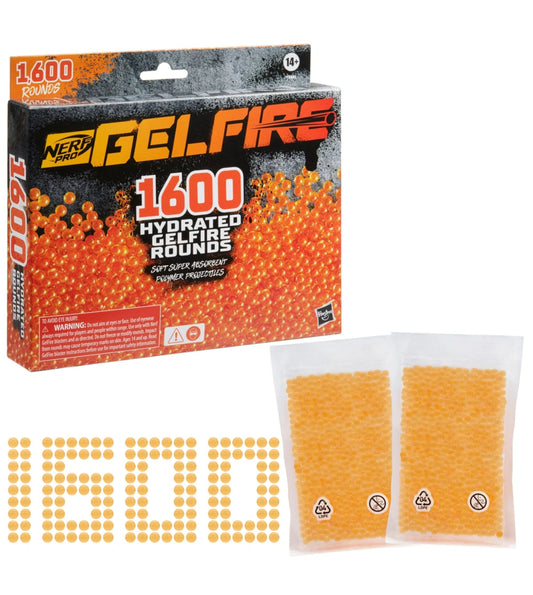 NERF Pro Gelfire 1600 Rounds Refill Pack