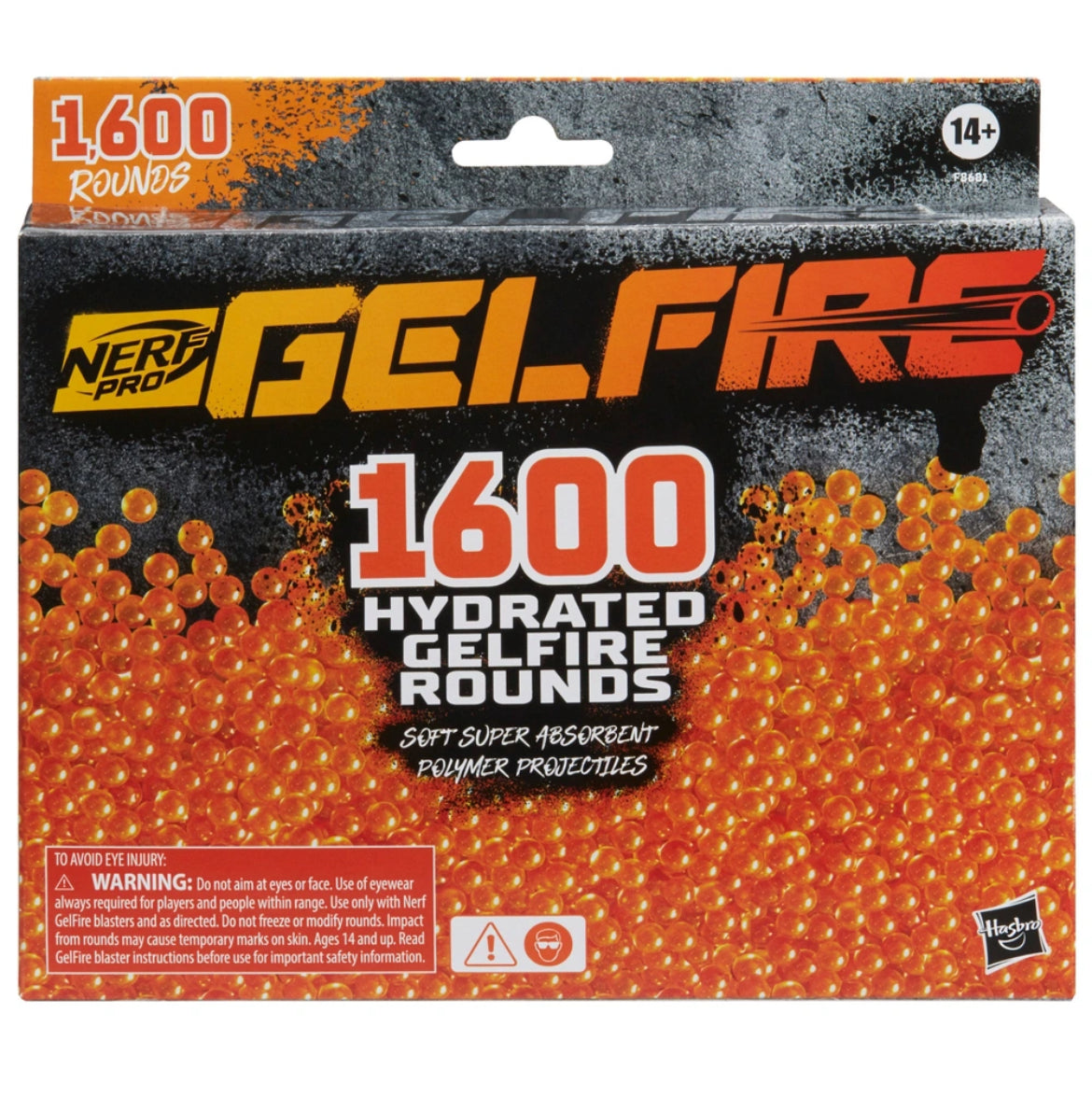 NERF Pro Gelfire 1600 Rounds Refill Pack