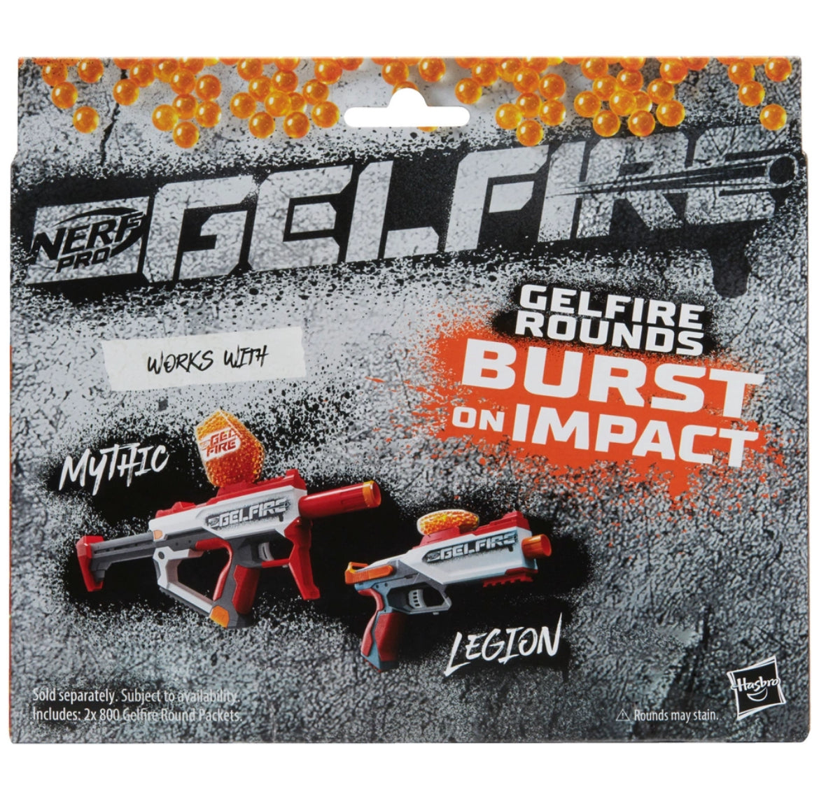 NERF Pro Gelfire 1600 Rounds Refill Pack