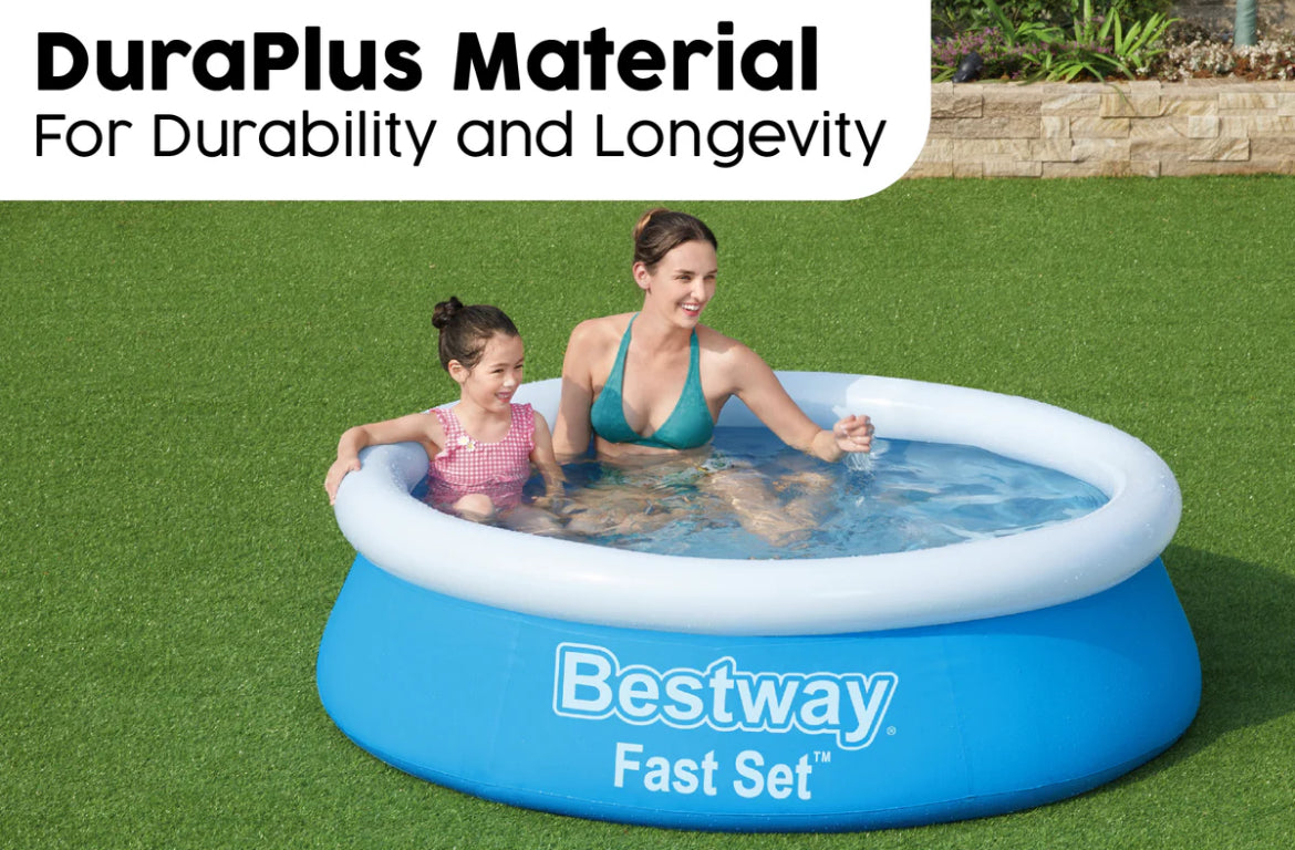 Bestway Fast Set Inflatable Paddling Pool 6ft