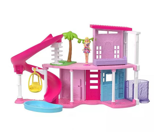 Mini BarbieLand Dreamhouse & Doll Playset