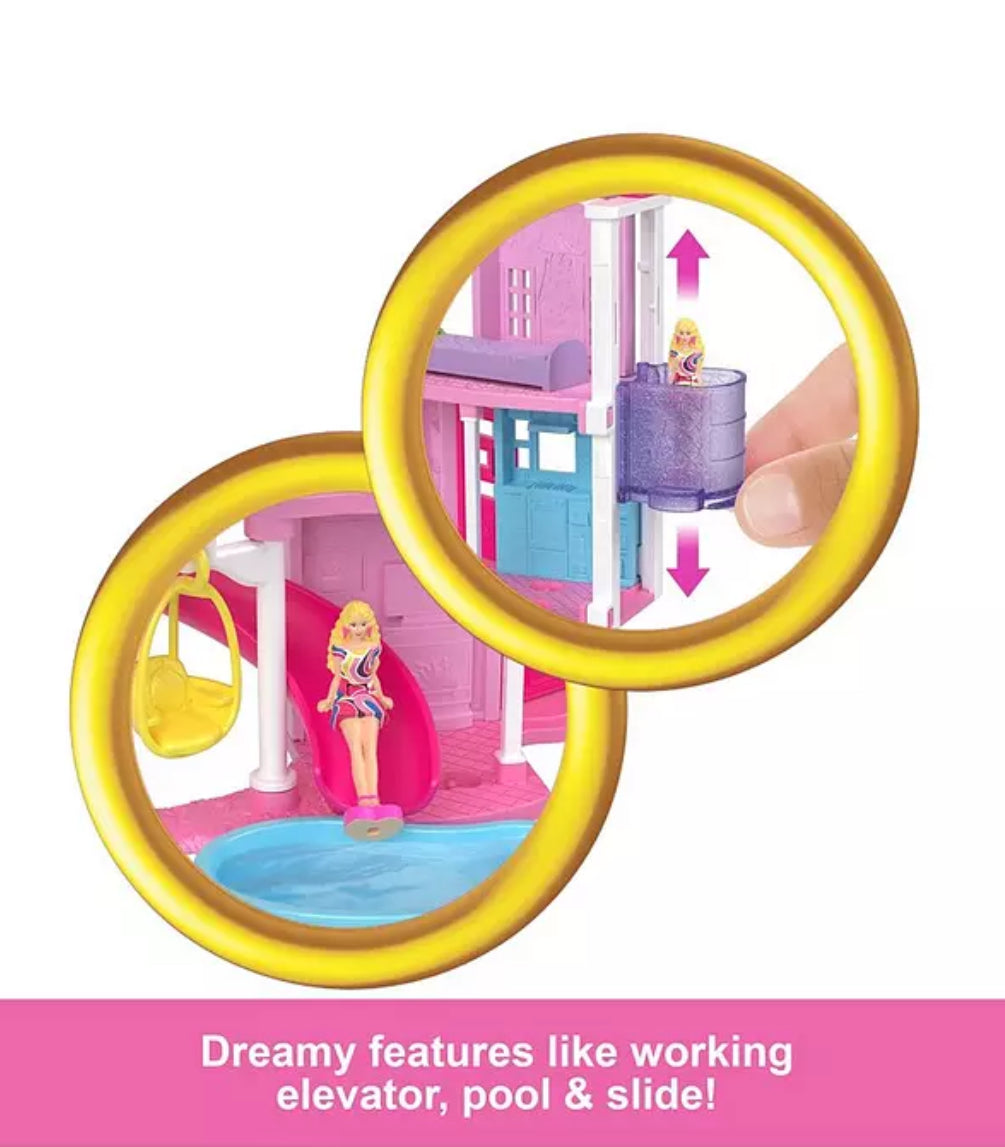 Mini BarbieLand Dreamhouse & Doll Playset